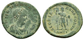 HONORIUS .(392-395).Antioch.Follis.

Condition : Good very fine.

Weight : 4.80 gr
Diameter :23.09 mm