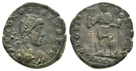 HONORIUS (393-423). Ae. Nicomedia.

Condition : Good very fine.

Weight :4.60 gr
Diameter :21.21 mm