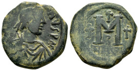 ANASTASIUS I.(491-518).Constantinople.Follis.

Condition : Good very fine.

Weight :17.00 gr
Diameter :28.96 mm