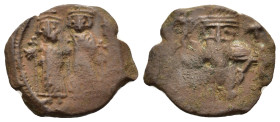 CONSTANS II.(641-668).Constantinople.Dodecanummium.

Condition : Good very fine.

Weight : 3.66 gr
Diameter :18.80 mm
