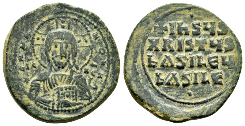 BYZANTINE.Anonymous FollIs. Time of Basil II & Constantine VIII.Circa 976-1025 A...