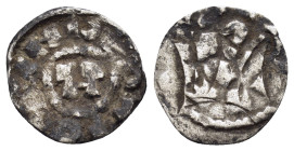 ITALY.Lucca.Henry II.(1004-1024).BI Denaro.
Obv : Concentric legend around H within inner border.
Rev : ENRICVS.
Concentric legend around LVCA, within...
