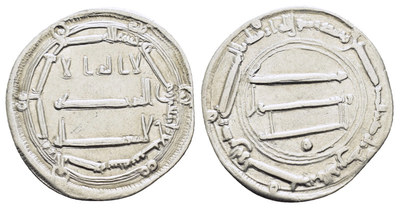 ABBASID.al-Rashid.(786-809).AH 157.Kufe .Dirham.

Condition : Good very fine.

W...