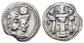 ARAB-SASANIAN. Anonymous Khusro type (706-727 AD). Drachm. 

Condition : Good very fine.

Weight :3.33 gr
Diameter :23.46 mm