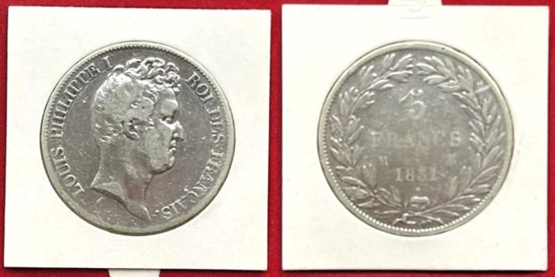 Europäische Münzen und Medaillen, Frankreich / France. Louis Philippe I. (1830-1...