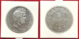 Europäische Münzen und Medaillen, Frankreich / France. Louis Philippe I. (1830-1848). 5 Francs 1831. Silber. Sehr schön