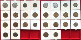 Europäische Münzen und Medaillen, Frankreich / France, Lots und Sammlungen. Lot von 14 Münzen 1948-1989. Bild ansehen Lot