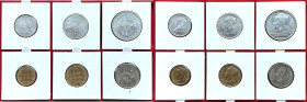 Europäische Münzen und Medaillen, Frankreich / France, Lots und Sammlungen. Afars & Issas. Lot von 6 Münzen 1975. Bild ansehen Lot