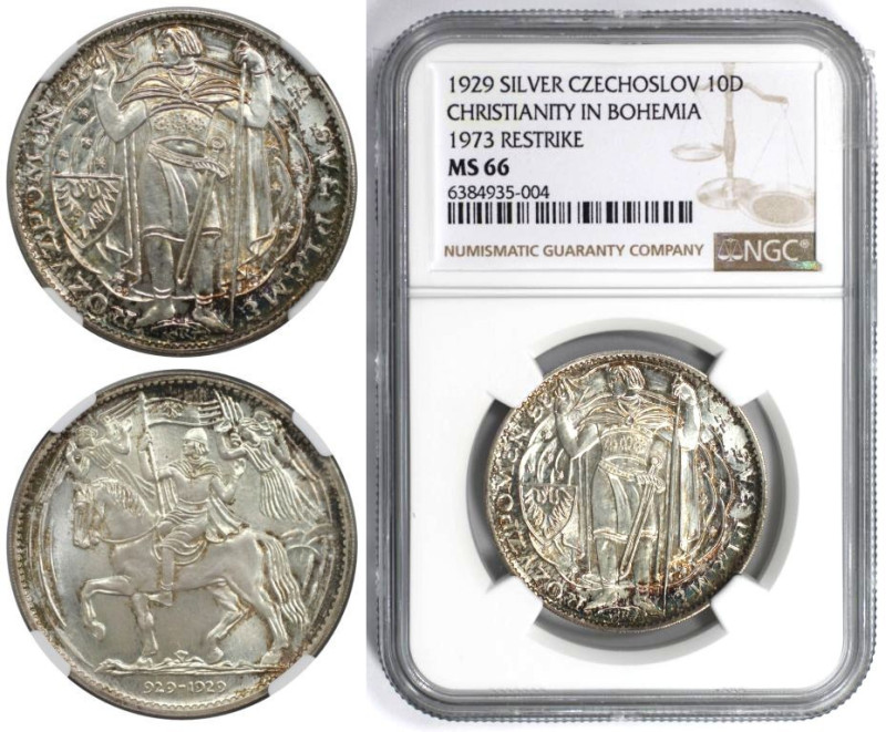 Europäische Münzen und Medaillen, Tschechoslowakei / Czechoslovakia. 1000. Jahre...