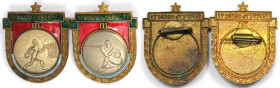 Abzeichen, Medaillen und Jetons, Abzeichen, Medaillen und Jetons Russland, UdSSR und Russland. 2 Sportabzeichen ND (um 1960). Meisterschaft der Region...