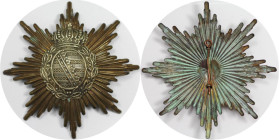 Orden und Medaillen, Europa / Europe, Deutschland / Germany. Sachsen. Pickelhaubenstern. 11,5 cm. II