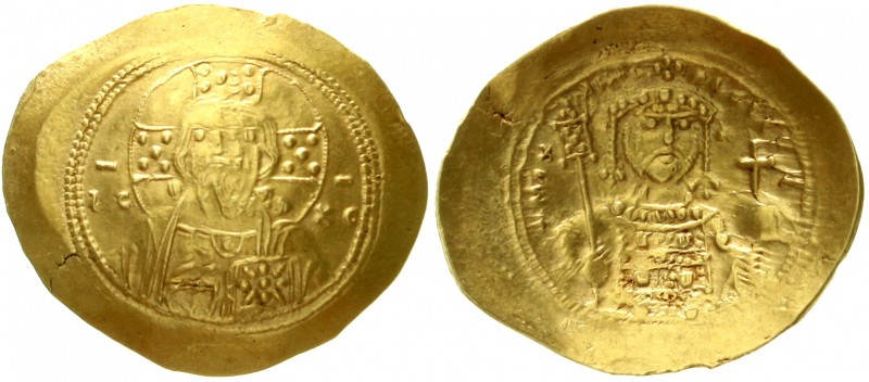 Kaiserreich
Michael VII., 1071-1078
Histamenon ELECTRON 1071/1078 Hüftbild v.v...