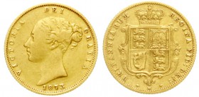 Australien
Victoria, 1837-1901
1/2 Sovereign 1873 M, Melbourne. 3,99 g. 917/1000.
schön/sehr schön