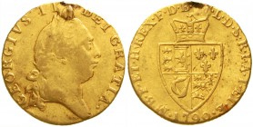 Grossbritannien
George III., 1760-1820
Guinea 1790. Fifth head. 8,15 g.
sehr schön, Henkelspur