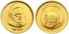 Iran
Islamische Republik, seit 1979
Azadi 1375 (1996). 8,14 g. 900/1000.
prägefrisch