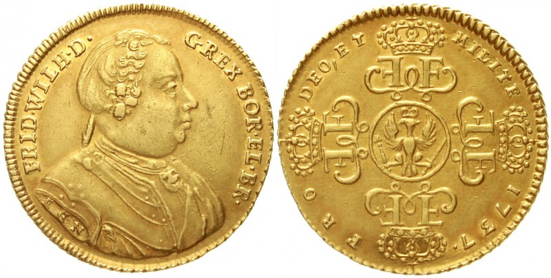 Brandenburg-Preussen
Friedrich Wilhelm I., 1713-1740
Wilhelm d`or (10 Taler) 1...