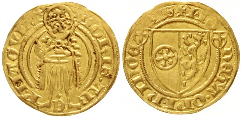 Mainz-Erzbistum
Johann II. von Nassau, 1397-1419
Goldgulden o.J. (1409-1414) B...