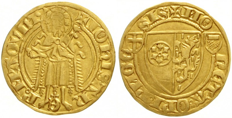 Mainz-Erzbistum
Johann II. von Nassau, 1397-1419
Goldgulden o.J. (1414-1417) B...