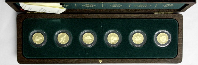 Euro
Gedenkmünzen, ab 2002
Komplettset mit 6 X 20 Euro Deutscher Wald: 2010 D ...