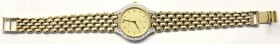 Armbanduhren
Damenarmbanduhr GENEVE Q mit Armband Gelbgold 585, Lunette besetzt mit 40 kl. Brillanten. Länge 18,5 cm; Uhrendurchmesser 26 mm; 44,42 g...