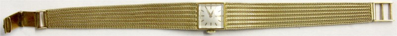 Armbanduhren
Damenarmbanduhr OMEGA mit Armband, Gelbgold 750. Länge 18,5 cm; Uh...