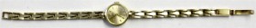 Armbanduhren
Damenarmbanduhr ROLEX Precision, mit Armband "Kiefer", Gelbgold 585. Länge 15 cm. Uhrendurchmesser 15 mm; 19,82 g. Im "Tudor"-Etui.
Wer...