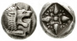 Ionia
Milet
1/12 Stater 525/484 v. Chr. sehr schön