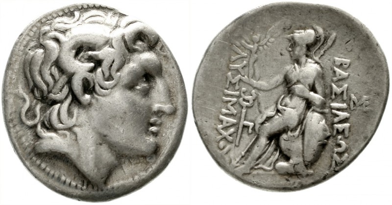 Thrakien
Könige von Thrakien
Tetradrachme 301/281 v. Chr. Kopf des Alexander I...