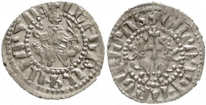 Armenien
Levon I., 1187-99
Tram 1187/1199. König thront v.vorn/2 Löwen, dazwis...