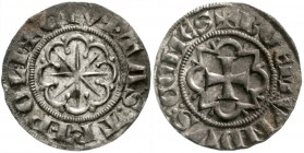 Tripolis
Boémund VI., 1268-1274
Groschen o.J. Kreuz im Vielpass/Stern im Achtpass.
sehr schön/vorzüglich, am Rand etwas korrodiert