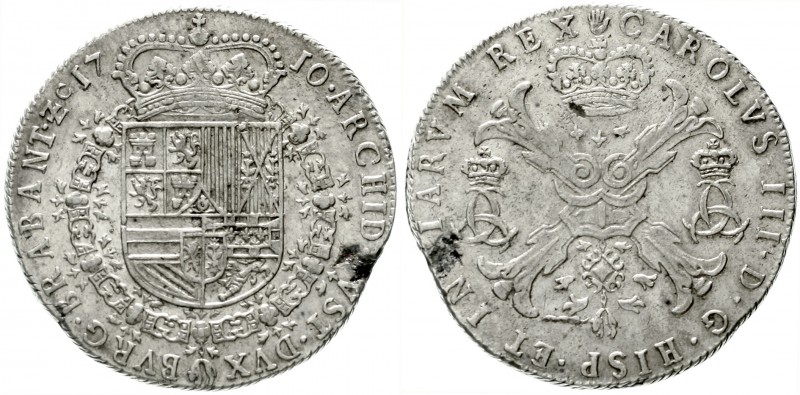 Belgien-Brabant
Karl III., von Österreich, 1703-1711
Patagon 1710, Antwerpen. ...