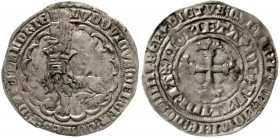 Belgien-Flandern
Ludwig le Male, 1346-1384
Doppel Groot o.J. Botdrager. Löwe/Wappenkreuz.
sehr schön