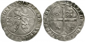 Belgien-Flandern
Johann ohne Furcht, 1405-1419
Doppelgroschen o.J. sehr schön, gewellt