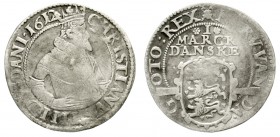 Dänemark
Christian IV., 1588-1648
1 Mark Danske 1612. fast sehr schön