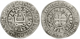 Frankreich
Philippe III., 1270-1285
Gros tournois o.J. Mit rundem O.
sehr schön, gereinigt