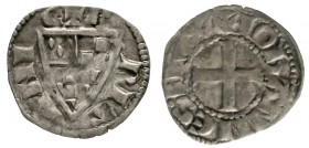 Frankreich-Bretagne
Jean le Roux 1237-1286
Denier o.J. Wappen/Kreuz.
sehr schön