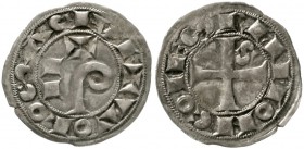 Frankreich-Toulouse
Guillaume IV., 1060-1088
Denar o.J. sehr schön