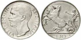 Italien
Vittorio Emanuele III., 1900-1946
10 Lire 1930 R. sehr schön/vorzüglich