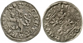 Italien-Aquilea, Patriarchat
Nikolaus von Böhmen, 1350-1358
Denaro o.J. Löwe/Kreuz.
sehr schön