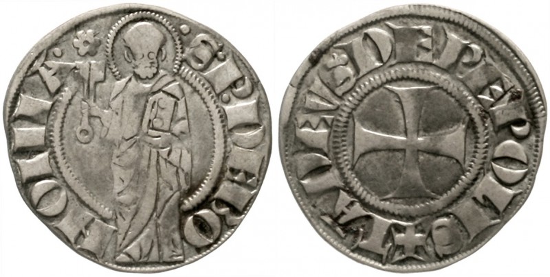 Italien-Bologna
Taddeus von Pepolis 1337-1347
Pepolese (Doppelgroschen) o.J. f...