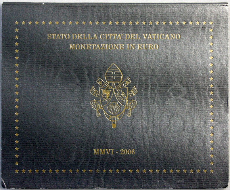 Italien-Kirchenstaat
Benedikt XVI., 2005-2013
Offizieller Kursmünzensatz 2006....