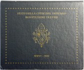 Italien-Kirchenstaat
Benedikt XVI., 2005-2013
Offizieller Kursmünzensatz 2006. 1 Cent bis 2 Euro. Im Originalblister (Ecken leicht bestossen).
Stem...