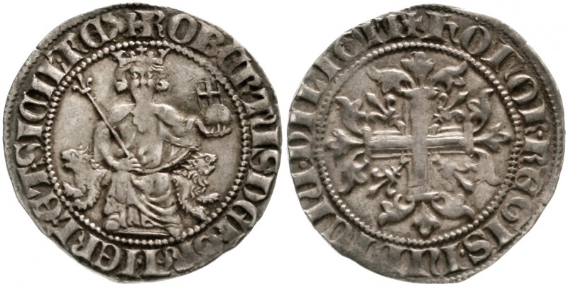 Italien-Neapel
Robert von Anjou, der Weise, 1309-1343
Gigliato o.J. König auf ...