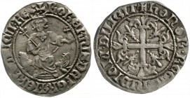 Italien-Neapel
Robert von Anjou, der Weise, 1309-1343
Gigliato o.J. König auf Löwenthron v.v./Jerusalemkreuz mit Lilien i. d. Winkeln.
sehr schön/v...