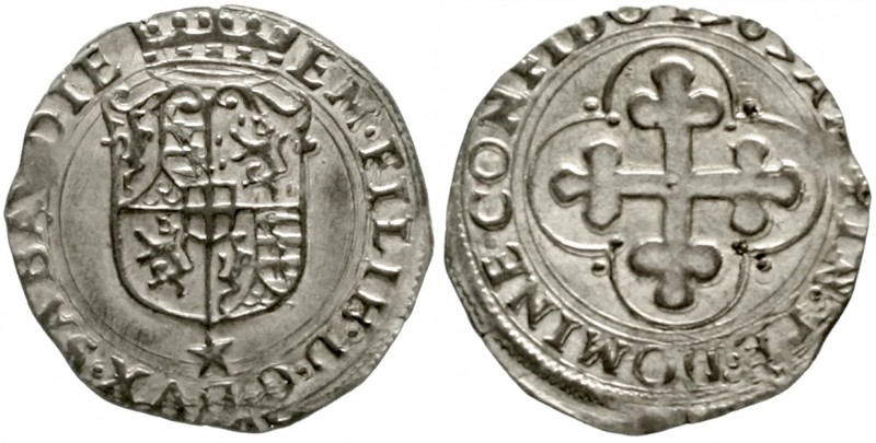 Italien-Savoyen
Emanuele Filiberto, 1559-1580
Soldo 1563 AM. vorzüglich, etwas...