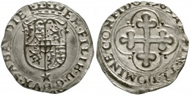 Italien-Savoyen
Emanuele Filiberto, 1559-1580
Soldo 1563 AM. vorzüglich, etwas dezentriert (dadurch Jahr teils abgeschnitten)