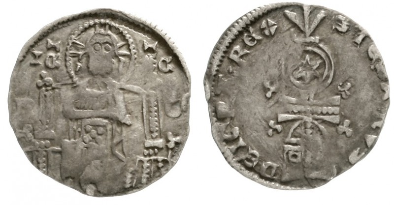 Jugoslawien-Serbien
Stefan VII. Duschan, 1336-1347
Grossus o.J. Thronender Chr...