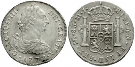 Peru
Karl III., 1759-1788
8 Reales 1777 Lima. vorzüglich
