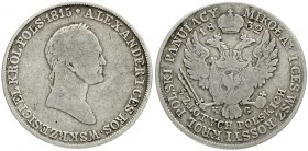 Polen
Nikolaus I. von Rußland, 1825-1855
5 Zlotych 1832. KG. schön/sehr schön, winz. Randfehler