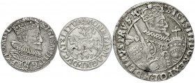 Polen
Lots
3 Silbermünzen: Ort 1622, Trojak 1594, Litauen Halbgroschen 1547. sehr schön und besser